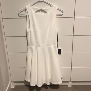 white lulus dress